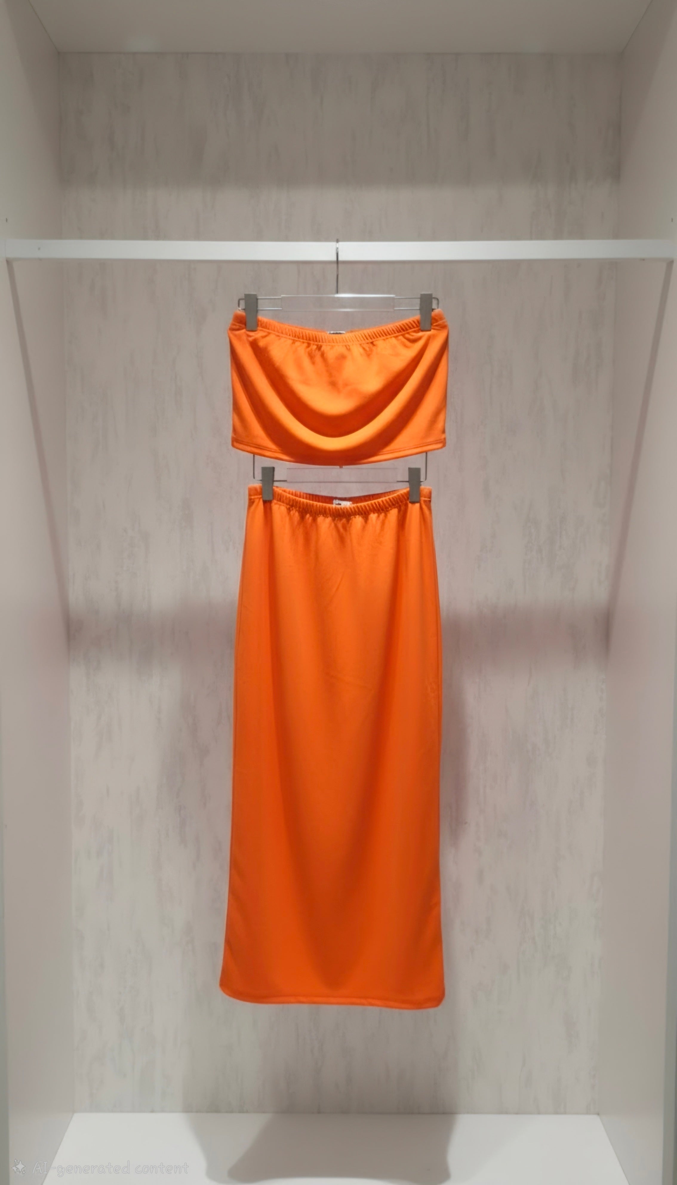 CLAMFit Crop Top & Skirt Set