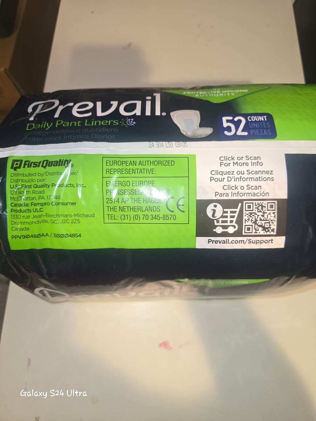 Prevail Daily Pant Liners